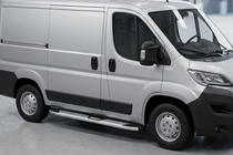 Opel Movano 2021– Mevsim Grey sidosteg (2 st, aluminium) Endast för kort hjulbas foto 1
