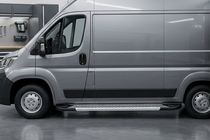 Opel Movano 2021– Sidosteg New Vision Grey (2 st, aluminium) foto 1