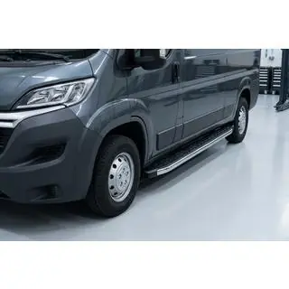 Sidosteg BlackLine (2 st, aluminium) foto 1