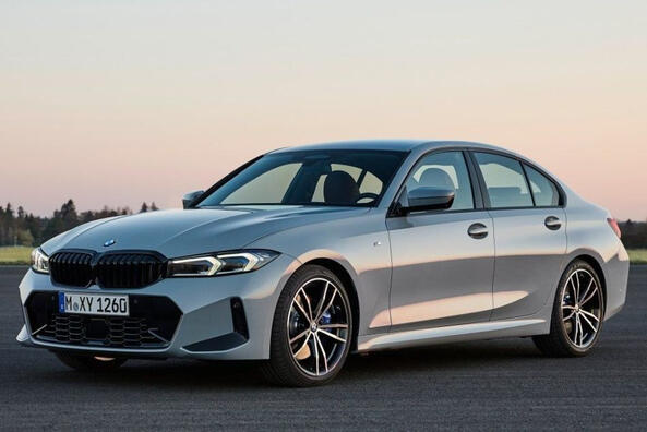 Test BMW 3 Sedan: facelift av sjunde generationen