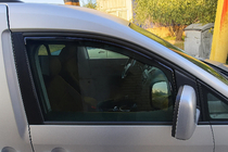Volkswagen Caddy 2004–2010 Vindavvisare fönster, insticksmodell Niken Luxury (2 st) foto 4