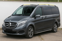 Mercedes Vito/V-klass W447 2014– Vindavvisare fönster, insticksmodell Niken Luxury (2 st) foto 3