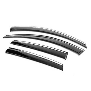 Vindavvisare med kromlist Niken Luxury (4 st) Chevrolet Captiva 2006–2019 foto 2