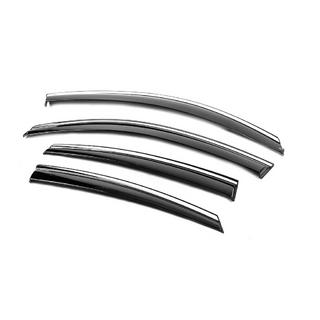 Vindavvisare med kromlist Niken Luxury (4 st) Honda Civic Sedan X 2016–2021 foto 2