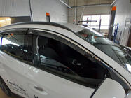 Hyundai Tucson NX4 2021– Vindavvisare med kromlist Niken Luxury (4 st) foto 1