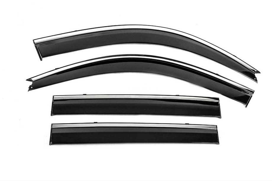 Lexus GX470 2002–2009 Vindavvisare med kromlist Niken Luxury (4 st) Image
