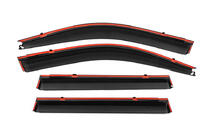 Toyota Land Cruiser Prado 120 2002–2009 Vindavvisare med kromlist Niken Luxury (4 st) foto 4