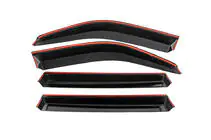 Toyota Land Cruiser 100 1998–2007 Vindavvisare med kromlist Niken Luxury (4 st) foto 3