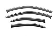 Mercedes C-klass W204 2007–2015 Vindavvisare med kromlist Niken Luxury (SD, 4 st) foto 1