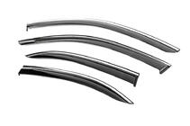 Mercedes C-klass W204 2007–2015 Vindavvisare med kromlist Niken Luxury (SD, 4 st) foto 2