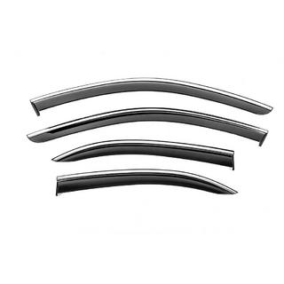 Vindavvisare med kromlist Niken Luxury (SD, 4 st) Mercedes C-klass W204 2007–2015 foto 1