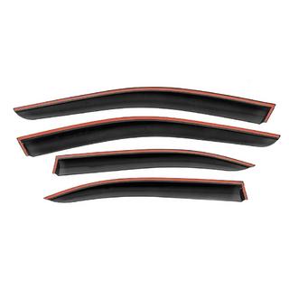 Vindavvisare med kromlist Niken Luxury (SD, 4 st) Mercedes C-klass W204 2007–2015 foto 3
