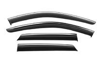 Mercedes ML W164 2005–2011 Vindavvisare med kromlist Niken Luxury (4 st) foto 2