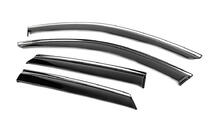 Mercedes ML W164 2005–2011 Vindavvisare med kromlist Niken Luxury (4 st) foto 7