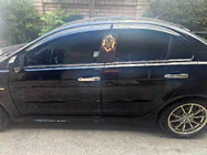 Mitsubishi Lancer X 2008– Vindavvisare med kromlist Niken Luxury (4 st) foto 1