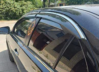 Mitsubishi Lancer X 2008– Vindavvisare med kromlist Niken Luxury (4 st) foto 3