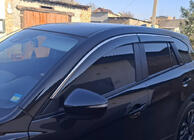 Mazda CX-5 2012–2017 Vindavvisare med kromlist Niken Luxury (4 st) foto 1
