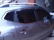 Nissan Qashqai 2014–2021 Vindavvisare med kromlist Niken Luxury (4 st) foto 5