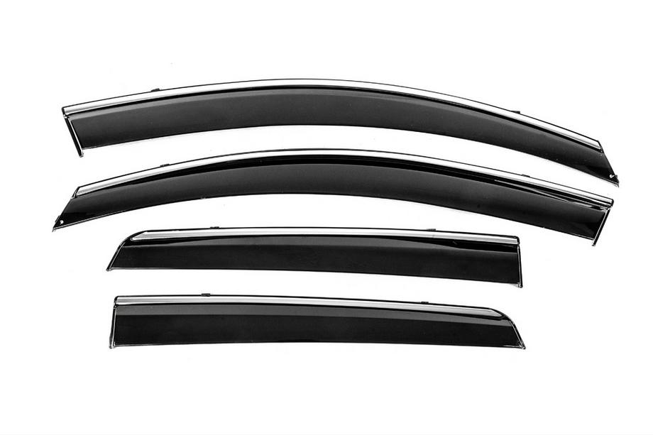 Nissan Qashqai 2007–2010 Vindavvisare med kromlist Niken Luxury (4 st) Image