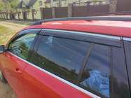 Skoda Octavia III A7 2013–2019 Vindavvisare med kromlist Niken Luxury (SW, 4 st) foto 2