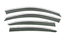 Skoda Octavia II A5 2010–2013 Vindavvisare med kromlist Niken Luxury (SD, 4 st) foto 1