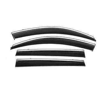 Vindavvisare med kromlist Niken Luxury (4 st, Long) Toyota Rav 4 2006–2013 foto 1