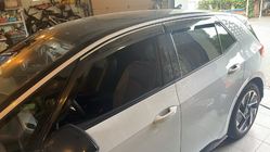 Volkswagen ID.3 2019– Vindavvisare med kromlist Niken Luxury (4 st) foto 1
