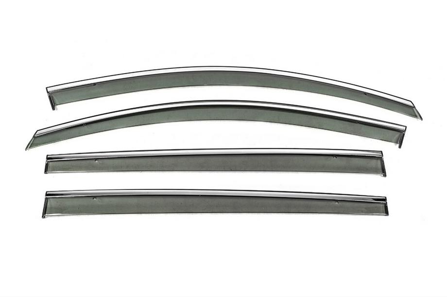 Volkswagen Touran 2003–2010 Vindavvisare med kromlist Niken Luxury (4 st) Image