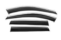 Volvo XC90 2002–2014 Vindavvisare med kromlist Niken Luxury (4 st) foto 2