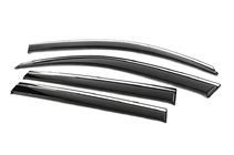 Toyota Land Cruiser Prado 150 2009–2023 Vindavvisare med krom Niken Luxury (4 st.) foto 3