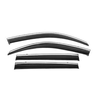Vindavvisare med krom Niken Luxury (4 st.) Toyota Land Cruiser Prado 150 2009–2023 foto 2