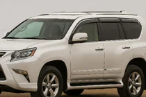 Lexus GX460 2009–2023 Vindavvisare med kromlist Niken Luxury (6 st) foto 1