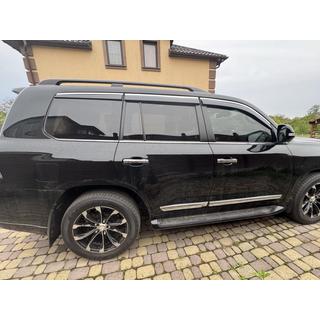 Vindavvisare med kromlist Niken Luxury (6 st) Toyota Land Cruiser 200 2007–2021 foto 3