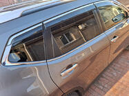 Nissan X-trail T32/Rogue 2014–2021 Vindavvisare med kromlist Niken Luxury (6 st) foto 2