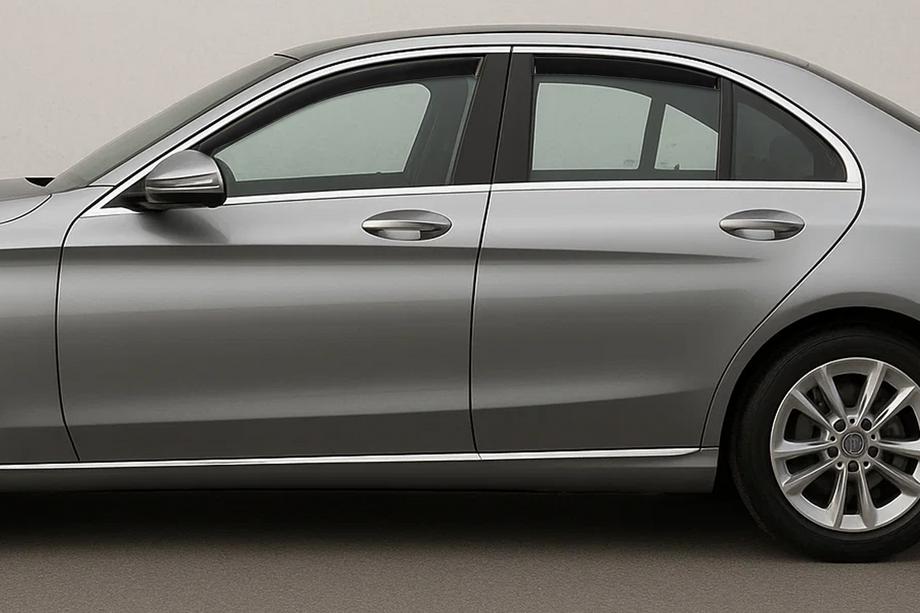 Mercedes C-class W205 2014–2021 Vindavvisare, insticksmodell Niken Luxury (4 st) Image