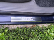 Renault Laguna 2001–2007 Tröskelskydd OmsaLine (4 st, rostfritt stål) foto 6