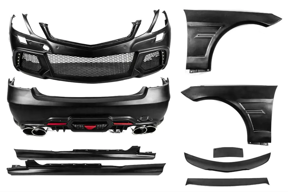 Mercedes E-klass Coupé C207 2010–2017 Karosskit 2009-2012 (WALD, glasfiber) Image