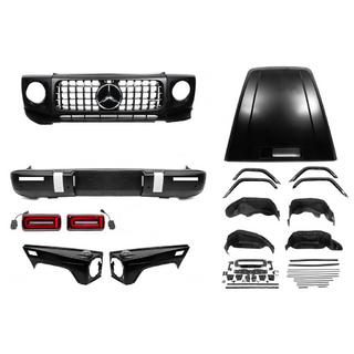 Faceliftkit till G63 AMG 2018 (ej komplett kit) Mercedes G сlass W463 1990–2018 foto 3
