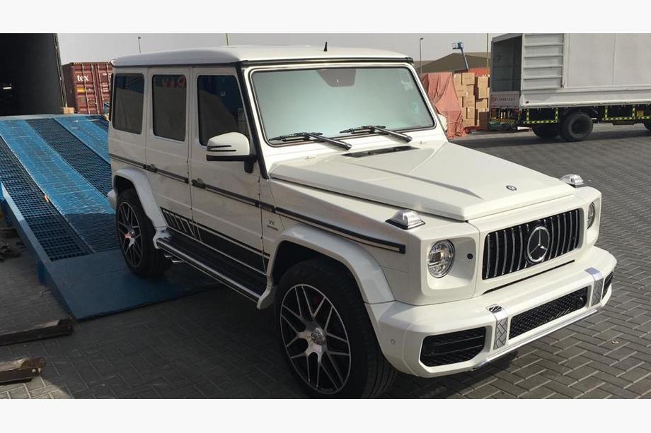 Mercedes G class W463 1990–2018 Främre stötfångare i AMG-stil 2023 (skal) Image