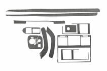 Mercedes G class W463 1990–2018 Instrumentpanelskydd foto 2