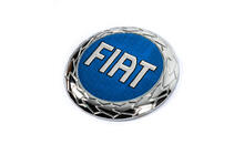 Fiat Old-emblem (blå, självhäftande) foto 2