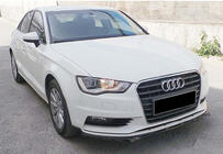 Audi A3 2012–2020 Främre frontlip-splitter DPT V-3 (Sedan/HB, blanksvart) foto 2