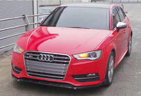 Audi A3 2012–2020 Främre frontlip-splitter DPT V-3 (Sedan/HB, blanksvart) foto 3