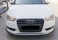 Audi A3 2012–2020 Främre frontlip-splitter DPT V-3 (Sedan/HB, blanksvart) foto 6