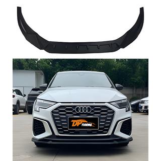 Frontlip spoiler DPT V-1 (svart högblank) Audi A3 2020–
