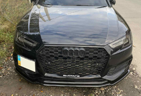 Audi A4 B9 2015–2024 Främre läppspoiler DPT V-1 (för S-Line, 2015-2019, högglans svart) foto 6