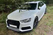 Audi A4 B9 2015–2024 Främre läppspoiler DPT V-1 (för S-Line, 2015-2019, högglans svart) foto 7