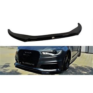 Främre lipspoiler DPT V-2 (för S-Line, 2011-2015) (blank svart) Audi A6 C7 2011–2017 foto 4