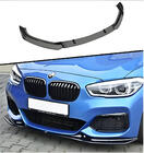 BMW 1-serien F20/F21 2011–2019 DPT främre stötfångarläpp (svart högglans) foto 1