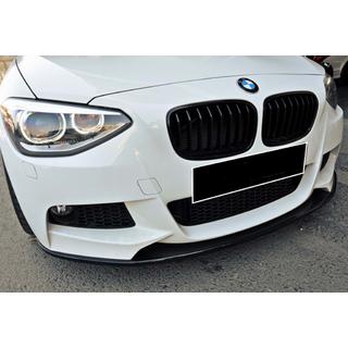 DPT V-3 frontläpp (för M Performance Style, blanksvart) BMW 1-serien F20/F21 2011–2019 foto 1